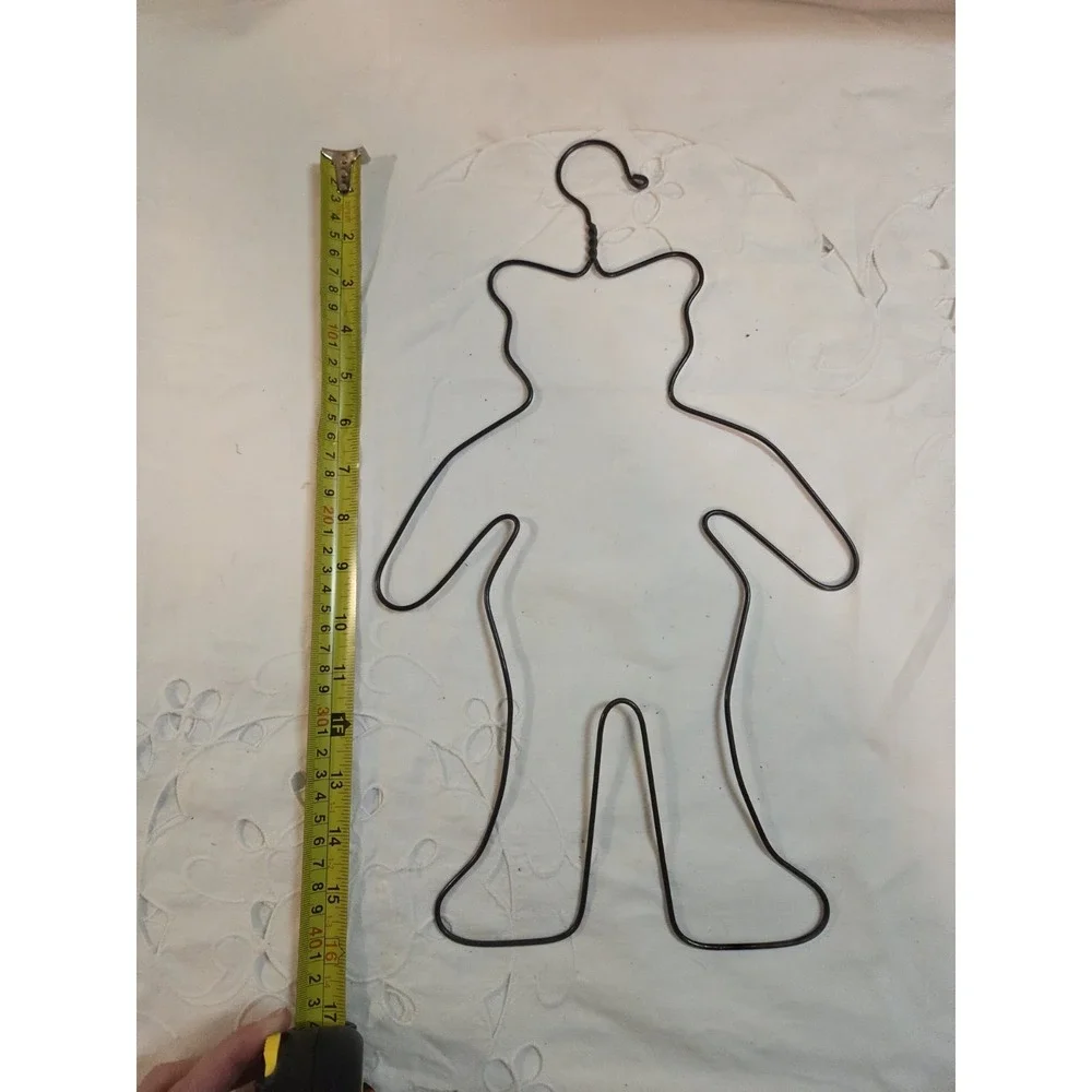 Vintage‎ Teddy Bear Shaped Wire Hanger